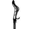 StringKing Womens Complete 2 Pro Offense Lacrosse Stick with Composite Pro Shaft and Women's Type 4 Mesh (Black/Black) view 3