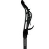StringKing Girl's Complete Junior Youth Lacrosse Stick with Shorter Alloy Shaft and Women's Type 4 Mesh (Black/Black) view 3