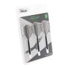 Darts Flight CONDOR Flight Psyche Logo Small Black Clear Black Condor view 2