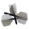 Darts Flight CONDOR Flight Psyche Logo Small Black Clear Black Condor view 3