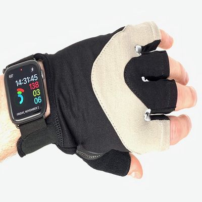 PowerHouse Fitness Apple Watch Gym Gloves (Grey 38-40mm)