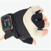 PowerHouse Fitness Apple Watch Gym Gloves (Grey 42-44mm, Small) view 1