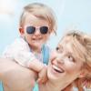 NACUWA Baby Sunglasses - 100% UV Proof Sunglasses for Baby, Toddler, Kids - Ages 0-2 Years - Case and Pouch included view 2