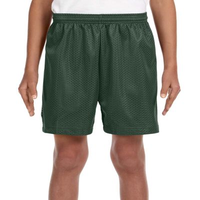 A4 Tricot-Lined 6 Mesh Shorts (NB5301) Forest Green, M