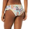 California Sunshine Women's Standard Triangle Swim Top with Ruffle Detail, Floral Print, X Large view 2