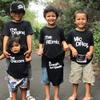 The Original- The Original and The Remix Matching Family Set (The Encore - 6-12 Mo. Bodysuit, Black) view 4