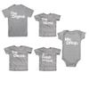 The Original- The Original and The Remix Matching Family Set (The Encore - 2T, Grey) view 1
