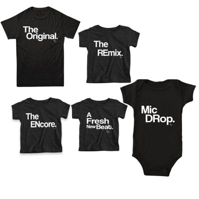 The Original- The Original and The Remix Matching Family Set (The Encore - 12/18 Mo, Black)