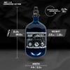 HK Army 68/4500 Aerolite Carbon Fiber HPA Compressed Air Paintball Tank System - Blue view 4