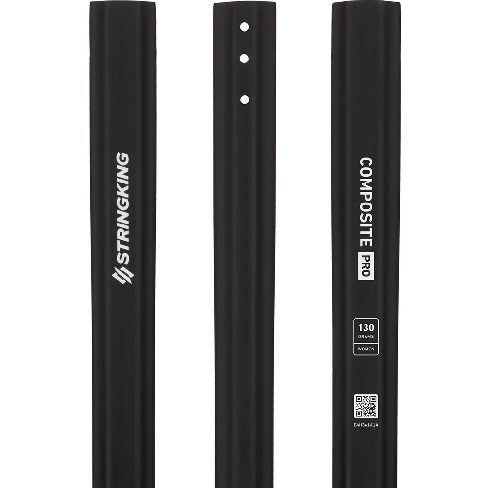 StringKing Womens Composite Pro Lacrosse Shaft (Black)