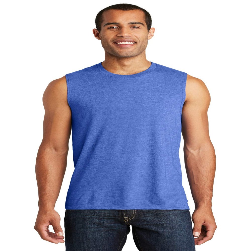 District V.I.T Muscle Tank L Royal Frost