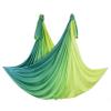 Aerial Yoga Hammock Aerial Pilates Silk Yoga Swing Set include Carabiners daisy Chain, Pose Guide 5.5 yards Set (Spring Color) view 2