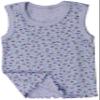 ToBeInStyle Girls' 4 Pack Ruffle Hem Tank Tops - Floral Pastel - 3-6 Months view 2
