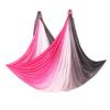 Aerial Yoga Hammock Aerial Pilates Silk Yoga Swing Set include Carabiners daisy Chain, Pose Guide 5.5 yards Set (Flame Color) view 3