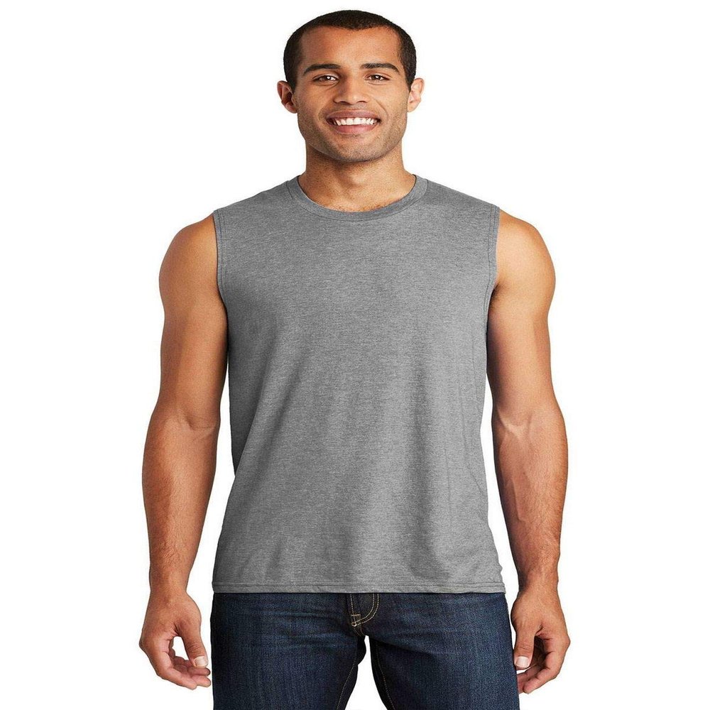 District V.I.T Muscle Tank M Grey Frost