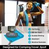 4Monster Microfiber Towel, Travel Towel, Camping Towel, Fast Drying, Soft Light Weight, Suitable for Gym, Beach, Swimming, Backpacking and More (Blue, Small (15.7 x 31.5 inches)) view 2