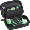 Casemaster Sentinel Dart Case with Zipper - Holds 6 Darts - Tactech Foam Protection Green view 1