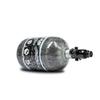 HK Army HSTL HPA Air System - 68ci/4500psi Lightweight Carbon Fiber Tank with 800psi Regulator for Paintball & Airsoft Gear - Clear view 3