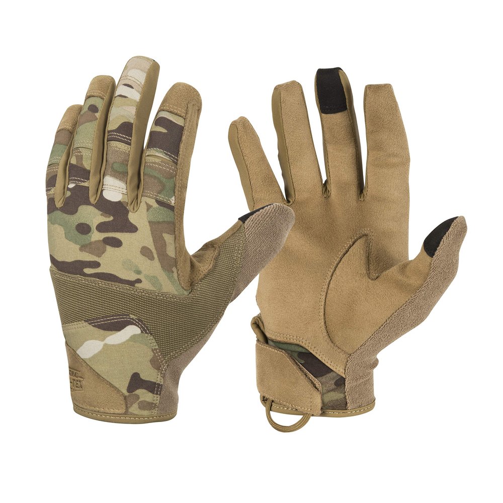 Helikon-Tex Range Line, Range Tactical Gloves, Multicam/Coyote A, 2X Large/Regular