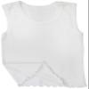 ToBeInStyle Girls' 4 Pack Ruffle Hem Tank Tops - White - Size 5 view 4