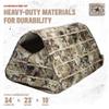 Rig'Em Right Waterfowl Field Bully Bird Hunting Dog Blind - Ultra Quick Setup with no Pins, Hinges or Poles (Gore Optifade Marsh Camo) view 2