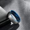 TRUMIUM 6mm Tungsten Ring I Love You for Men Women Couple Wedding Band Comfort Fit Size 7 view 3