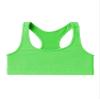 Kurve Girls Seamless Lightweight Racerback Sports Bra, Neon Green, Age 9-14