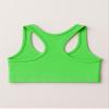 Kurve Girls Seamless Lightweight Racerback Sports Bra, Neon Green, Age 9-14 view 3