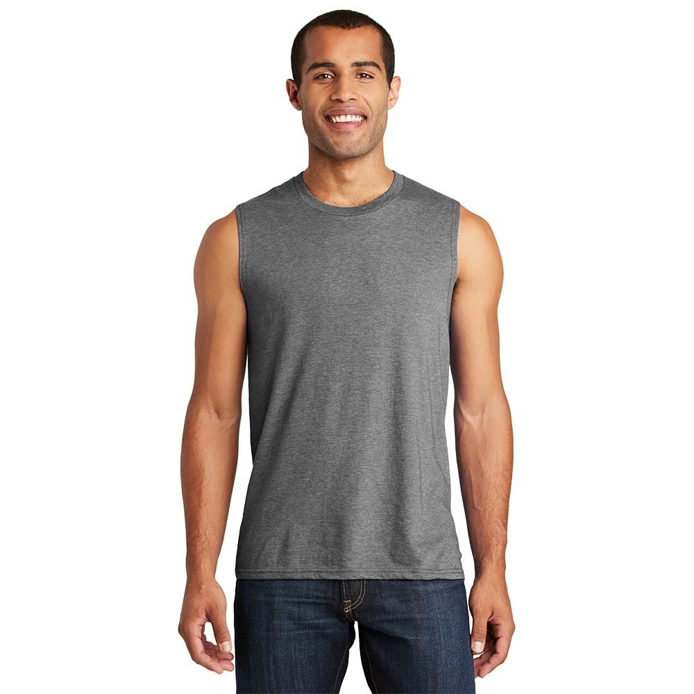 District V.I.T Muscle Tank XL Grey Frost