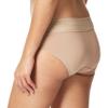 Calvin Klein Women's Plus-Size No Pinching No Problems Lace Hipster Panty Underwear, Toasted Almond Stripe, XXX-Large view 3
