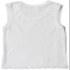 ToBeInStyle Girls' 4 Pack Ruffle Hem Tank Tops - White - 0-3 Months view 3