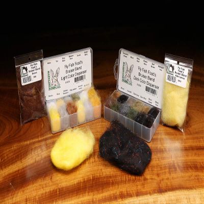 Fly Fish Food's Jr Bruiser Blend Dark Color Dispenser