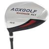 AGXGOLF Men's Left Hand XS Tour Magnum Golf Club Set; w/Over Size Driver + 5 Wood + 4&5 Hybrids +6-PW Irons + SW: Regular Flex, 2X-Tall +2 Inch Length; Free Putter view 2