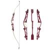 AMEYXGS 66" 68" 70" Archery Takedown Recurve Bow and Arrow Set Aluminum Bow Riser Hunting Shooting Target Practice Competition Longbow Right Hand Bow 12-40 Lbs (26 Lbs, 68" Rose Pink) view 1