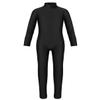 TiaoBug Girls Full Body Unitard Spandex Zentai Costume One-Piece Gymnastics Leotard Catsuit Dancewear Jumpsuit Black 1 5-6 view 1