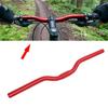 Handlebars, Aluminum Alloy Handlebar for Mountain Road Bikes Long-Distance Travel Cycling Race(Red) view 2