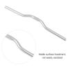 Handlebars, Aluminum Alloy Handlebar for Mountain Road Bikes Long-Distance Travel Cycling Race(Silvery) view 2