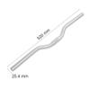 Handlebars, Aluminum Alloy Handlebar for Mountain Road Bikes Long-Distance Travel Cycling Race(Silvery) view 4