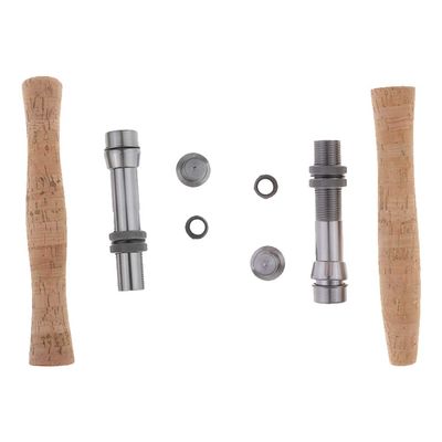 Baosity Fishing Rod Cork Handle Reel Seat Kit Replacement DIY Fly Rod Building