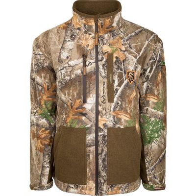 Drake Waterfowl HydroHush Heavyweight Full Zip Jacket with Agion Active XL Realtree Edge XLarge