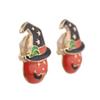 GRACE JUN Gold Color Pumpkin Clip on Earrings no Pierced Fashion Cute Cuff Earrings Christmas Accessory (Pumpkin) view 4