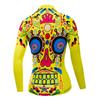 Cycling Long Sleeve Jersey Women Mountain Bike Jersey Shirts Road Bike Clothing MTB Tops Sportswear Blouse Fall Spring Yellow Size XL view 2