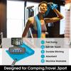 4Monster Microfiber Towel, Travel Towel, Camping Towel, Fast Drying, Soft Light Weight, Suitable for Gym, Beach, Swimming, Backpacking and More (Blue, Large (26 x 55.1 inches)) view 2