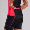 Zoot Womens Core Tri Tank  Womens Performance Triathlon Tank Top with 3 Back Pockets, Mesh Panels, and Cam Lock Zipper (Blush, Medium) view 3
