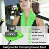 4Monster Microfiber Towel, Travel Towel, Camping Towel, Fast Drying, Soft Light Weight, Suitable for Gym, Beach, Swimming, Backpacking and More (Green, Small (15.7 x 31.5 inches)) view 2