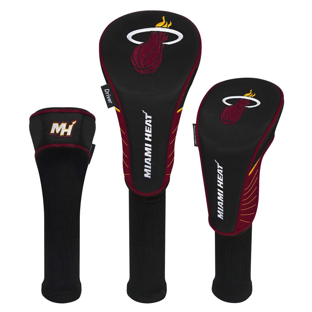 Team Effort NBA Miami Heat Set of Three Headcoversmiami Heat Set of Three Headcovers, Multicolor, NA