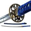 Samurai Katana Warrior Sharp Sword 1060 High Carbon Steel Full Tang Japanese Hand Forge Scabbard (Bamboo) view 1