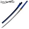 Samurai Katana Warrior Sharp Sword 1060 High Carbon Steel Full Tang Japanese Hand Forge Scabbard (Bamboo) view 2