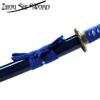 Samurai Katana Warrior Sharp Sword 1060 High Carbon Steel Full Tang Japanese Hand Forge Scabbard (Bamboo) view 3