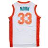 Aolapo Flint Tropics Jersey Moon 33 Basketball Jerseys for Men S-XXXL White view 2